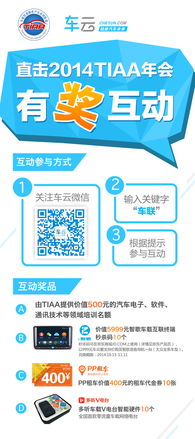 9月24日無錫 共襄盛會，洞見未來——直擊2014車載信息服務(wù)產(chǎn)業(yè)年會